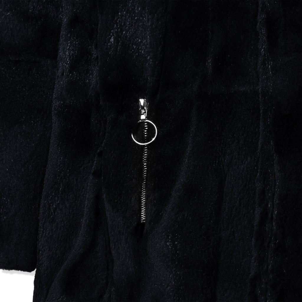FUR COAT BLACK