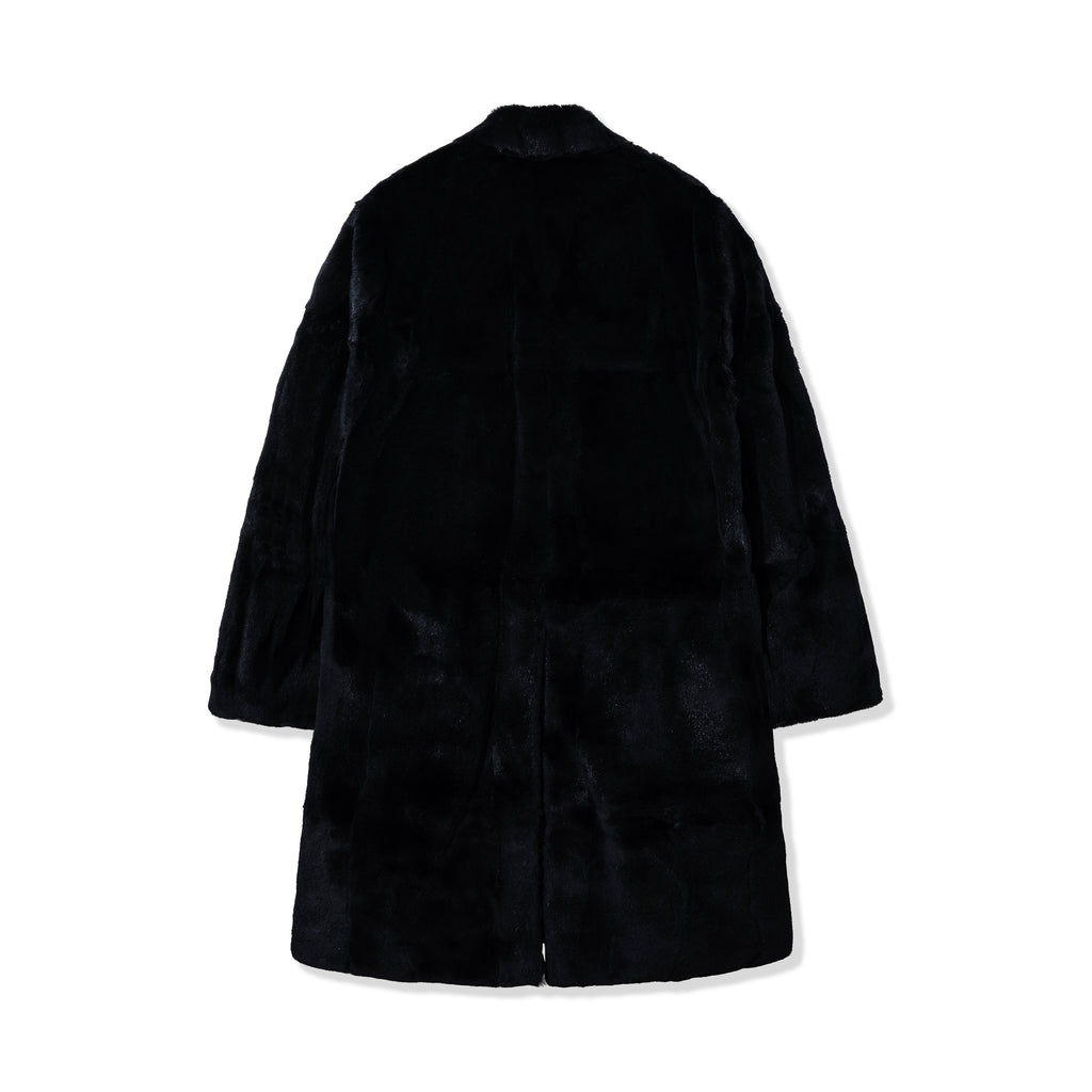 FUR COAT BLACK