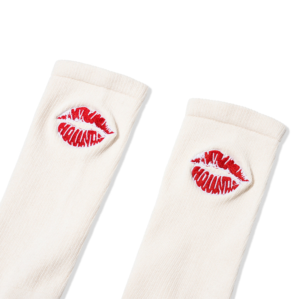 LIPS SOCKS WHITE