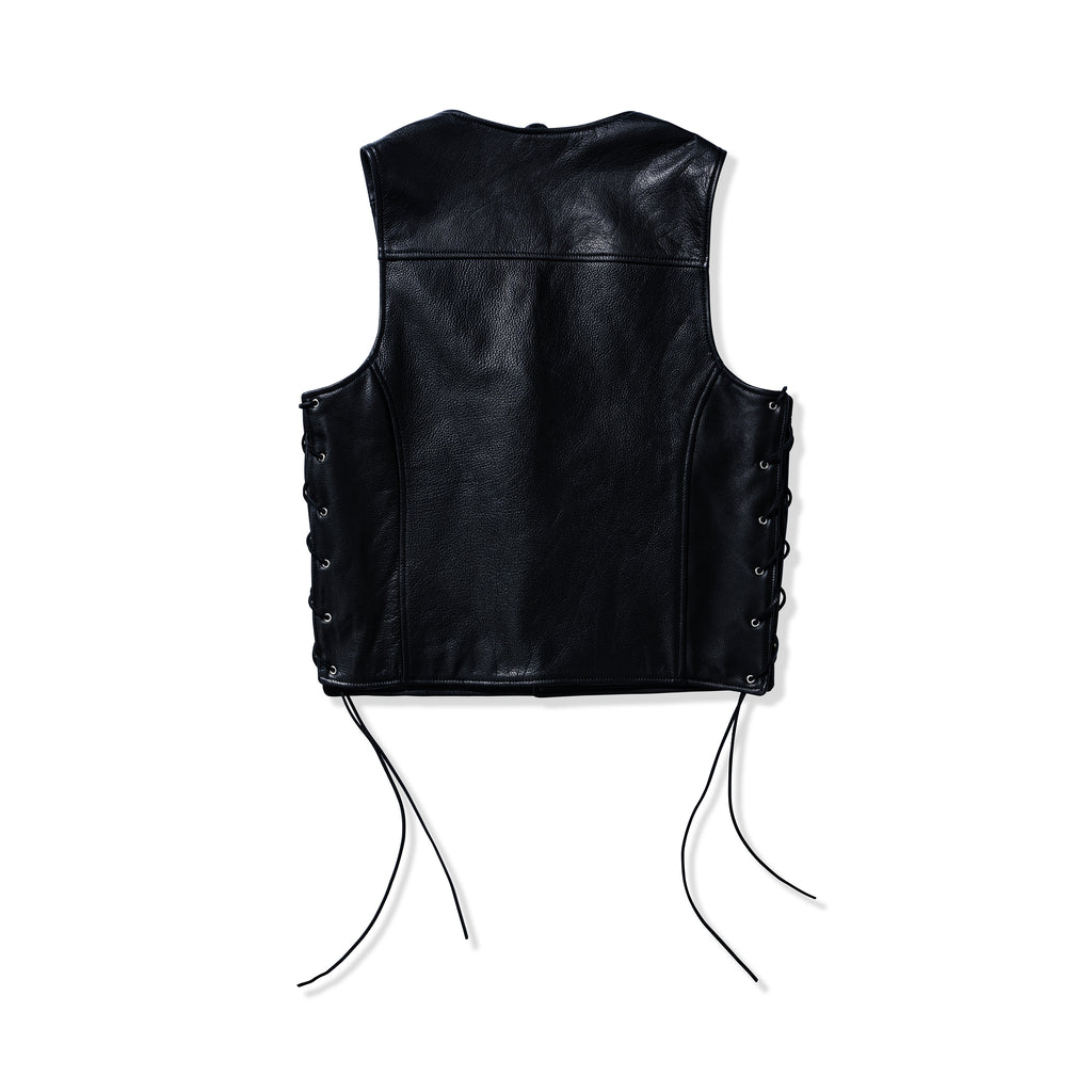 LEATHER VEST
