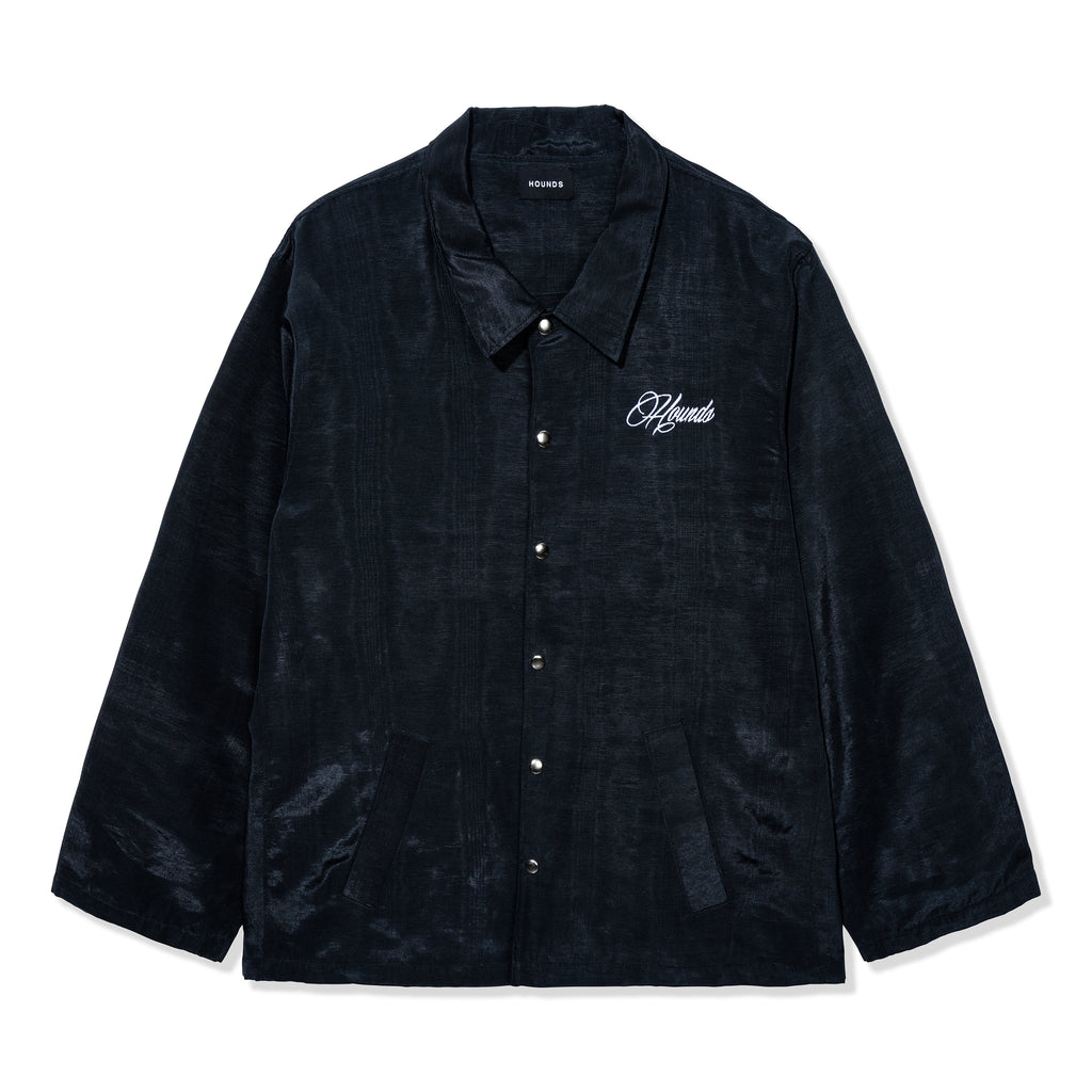 SCRIPT COACH JACKET BLACK