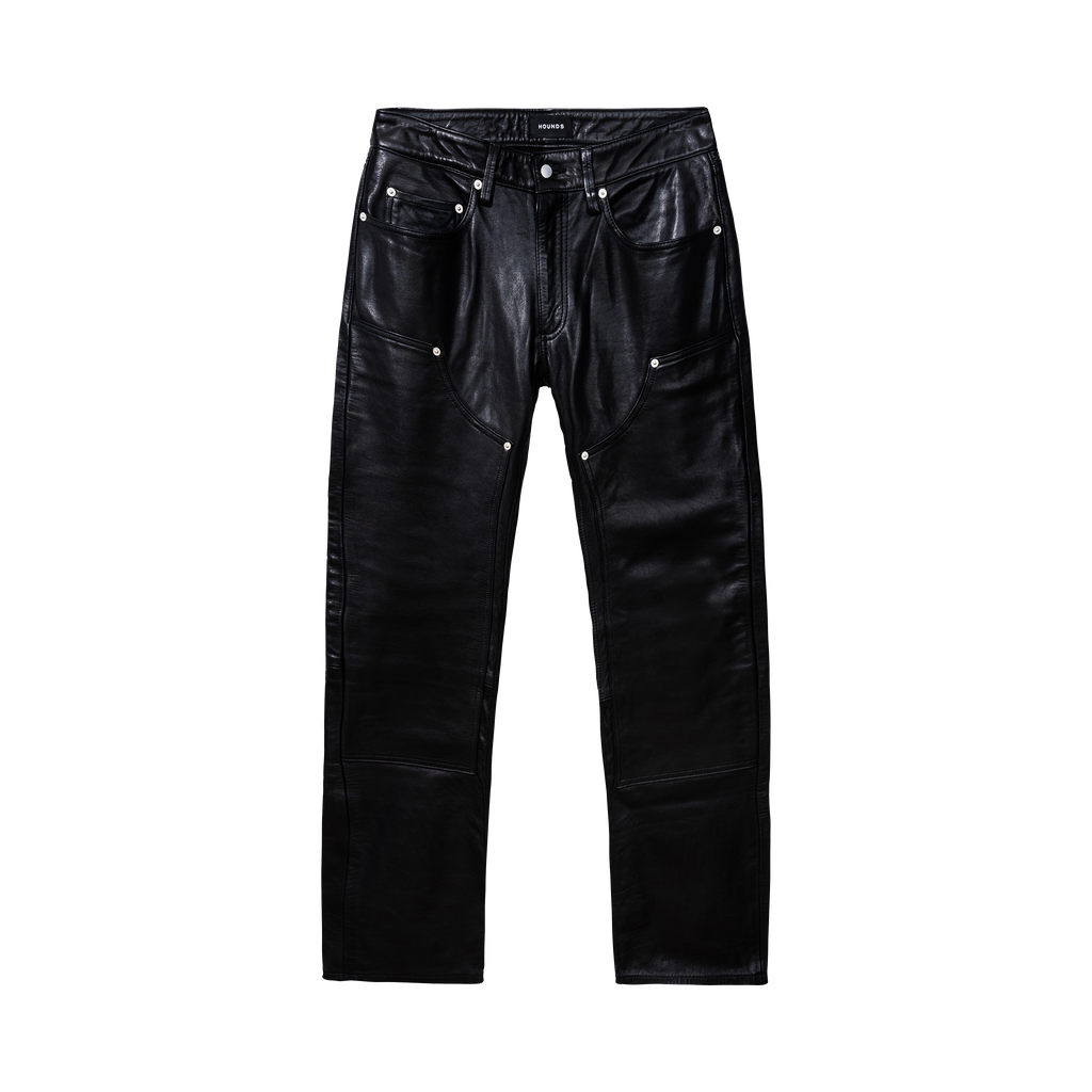 CARPENTER LEATHER PANTS
