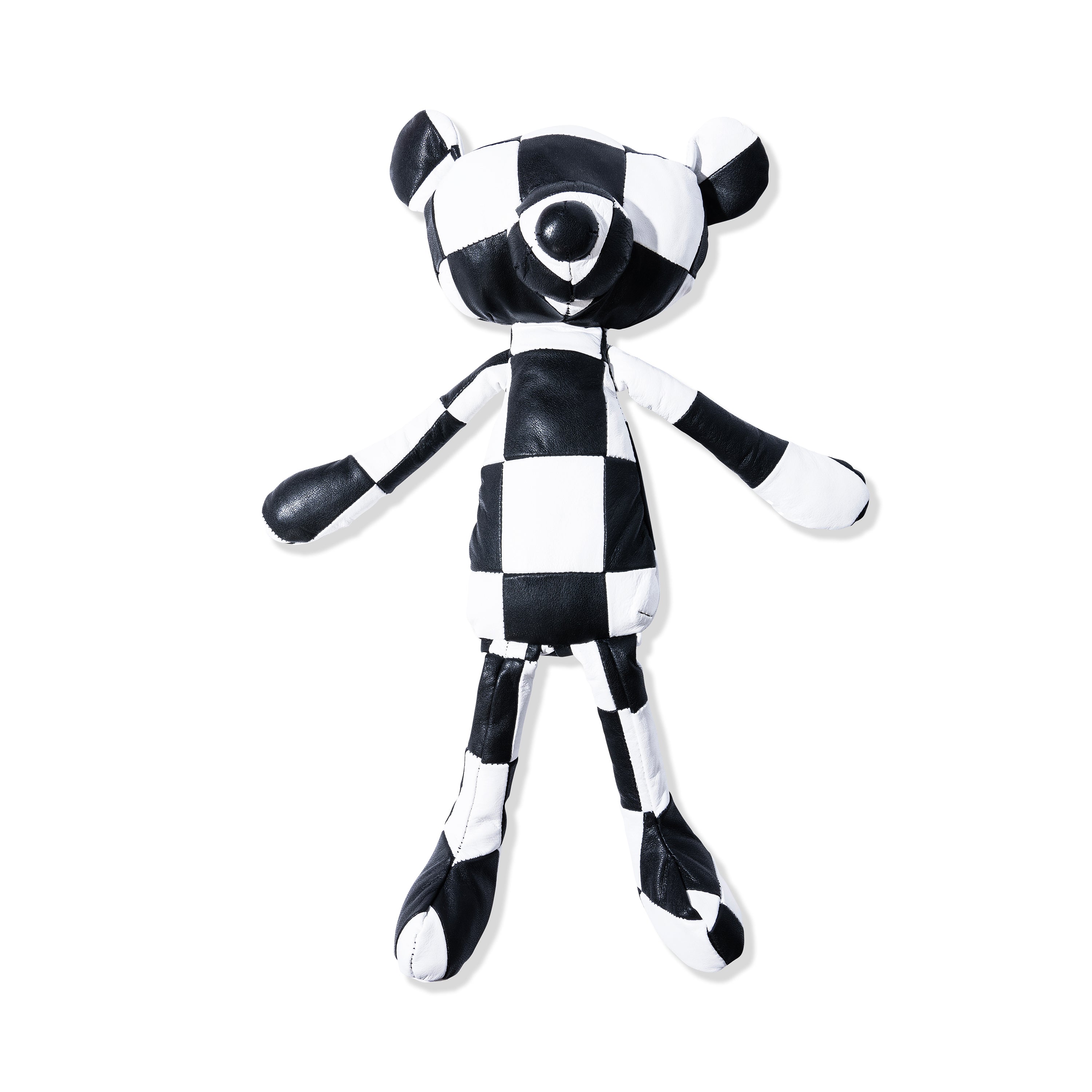 LEATHER BEAR CHECKERED