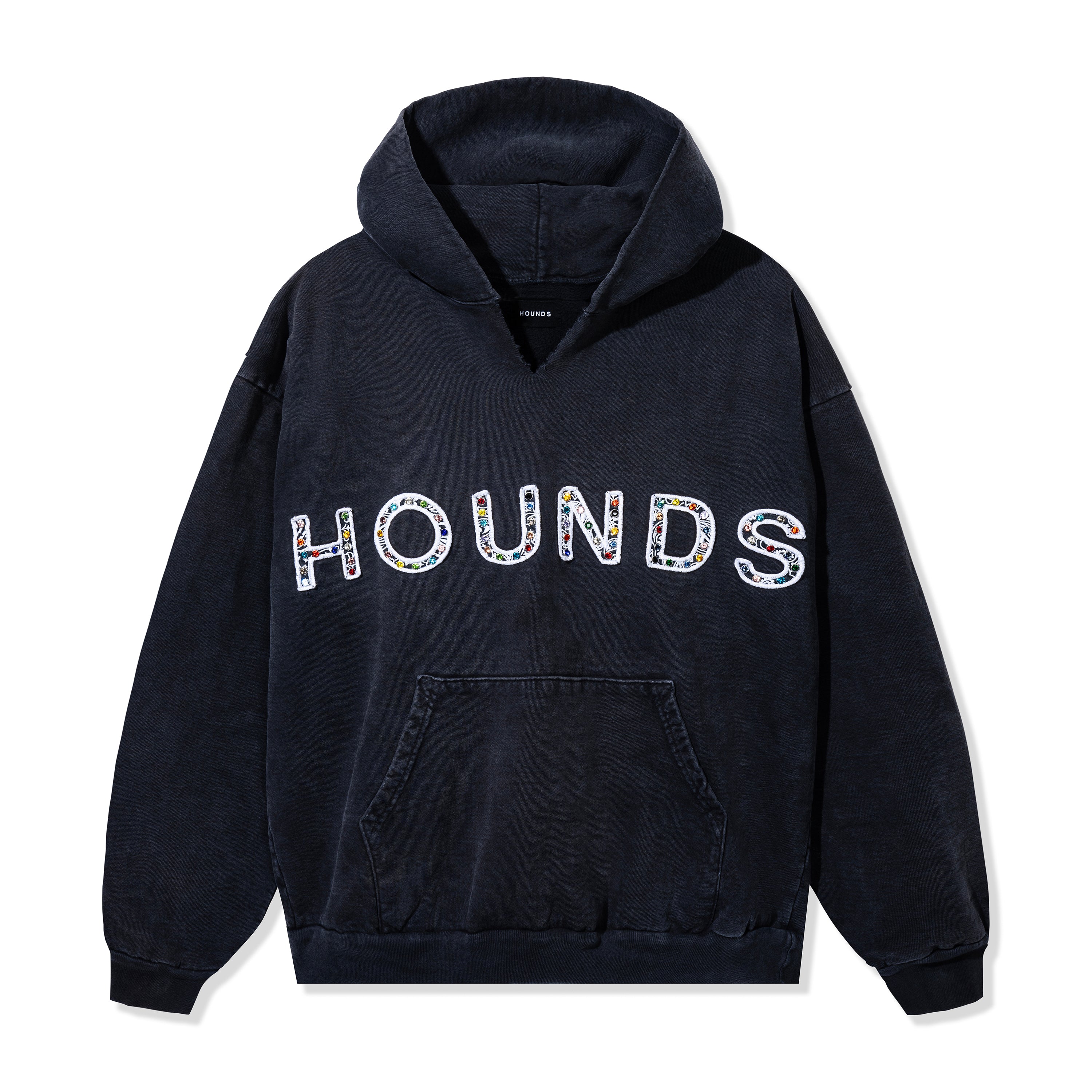 LETTER PATCH AGED HOODIE