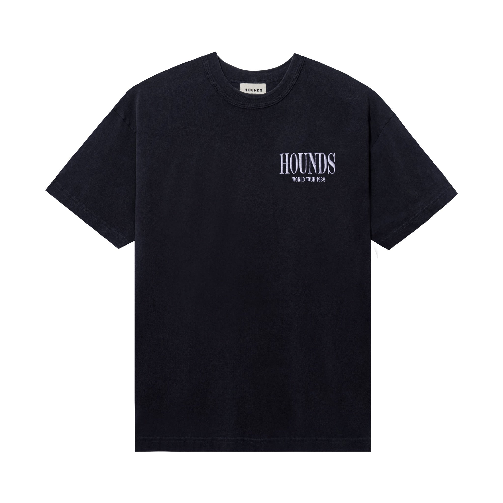 WORLD TOUR TEE - WASHED BLACK