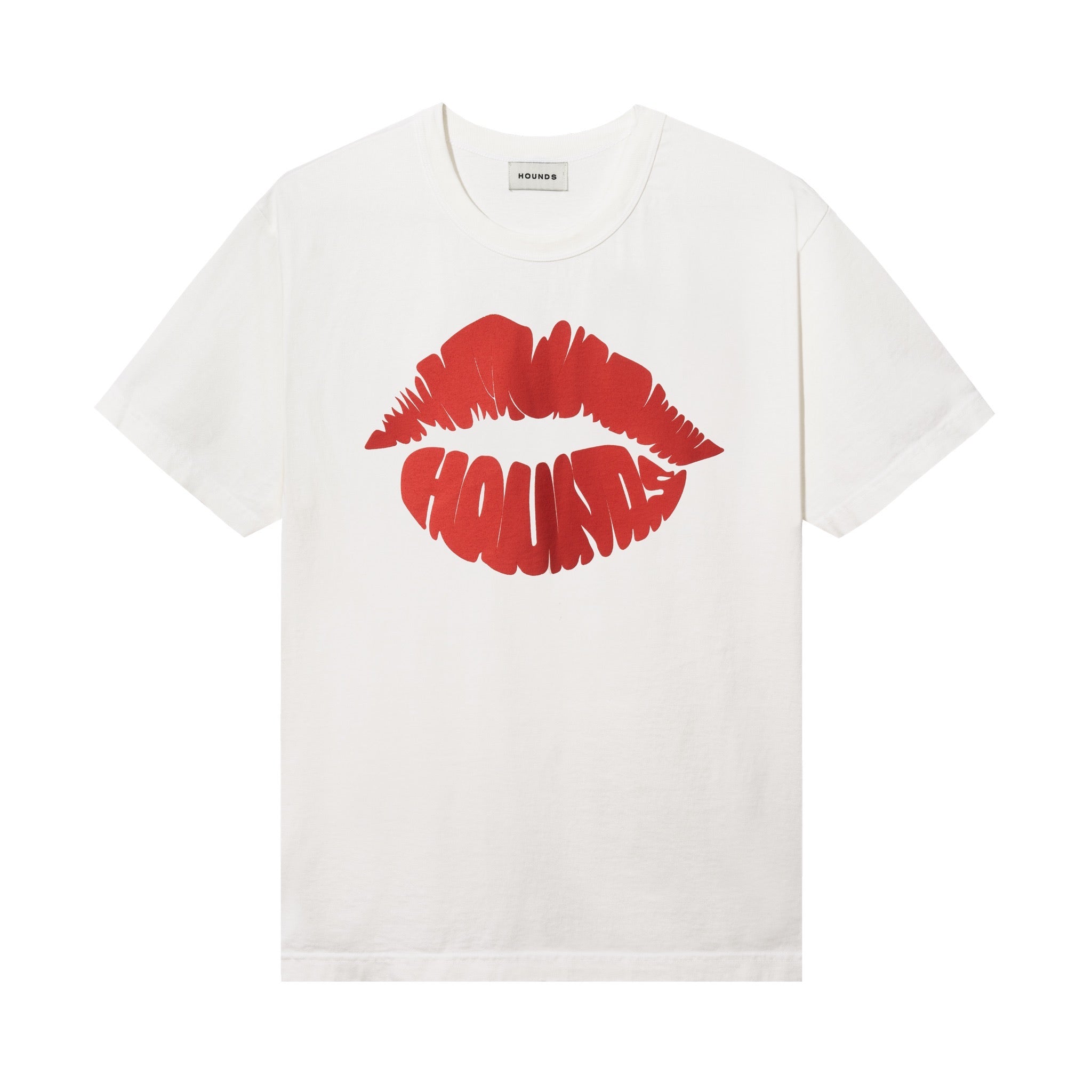 LIPS TEE - WHITE