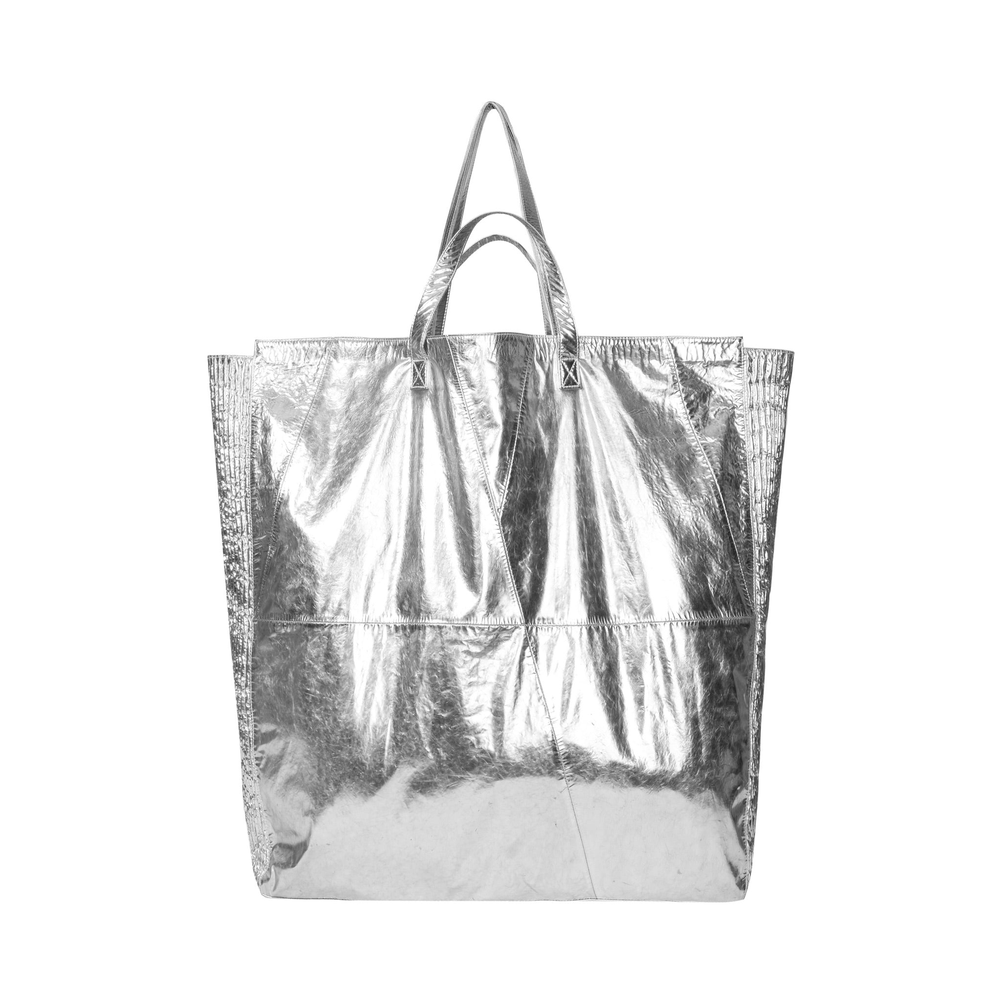 OVERSIZED TOTE BAG - CHROME