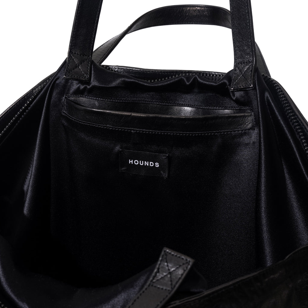 OVERSIZED TOTE BAG - BLACK