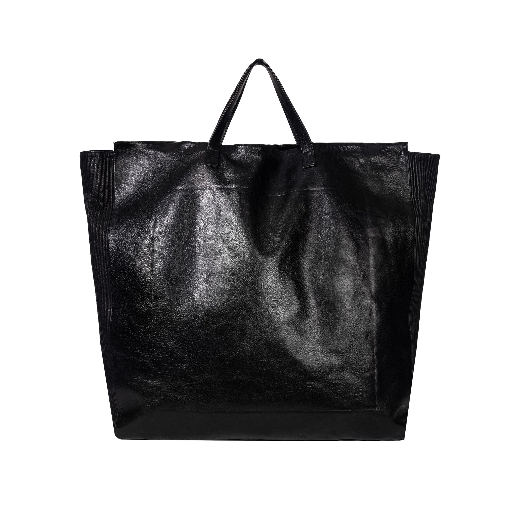 OVERSIZED TOTE BAG - BLACK