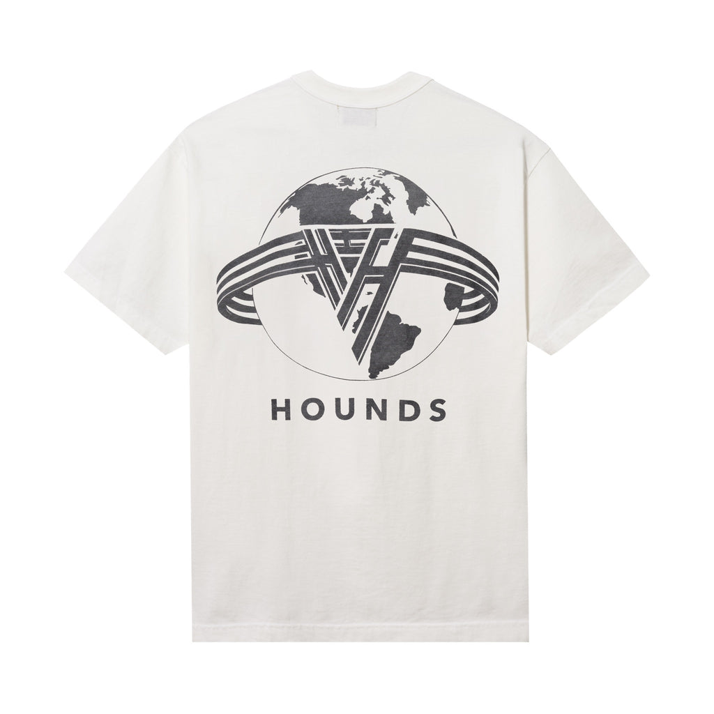 GLOBAL TEE - WASHED WHITE