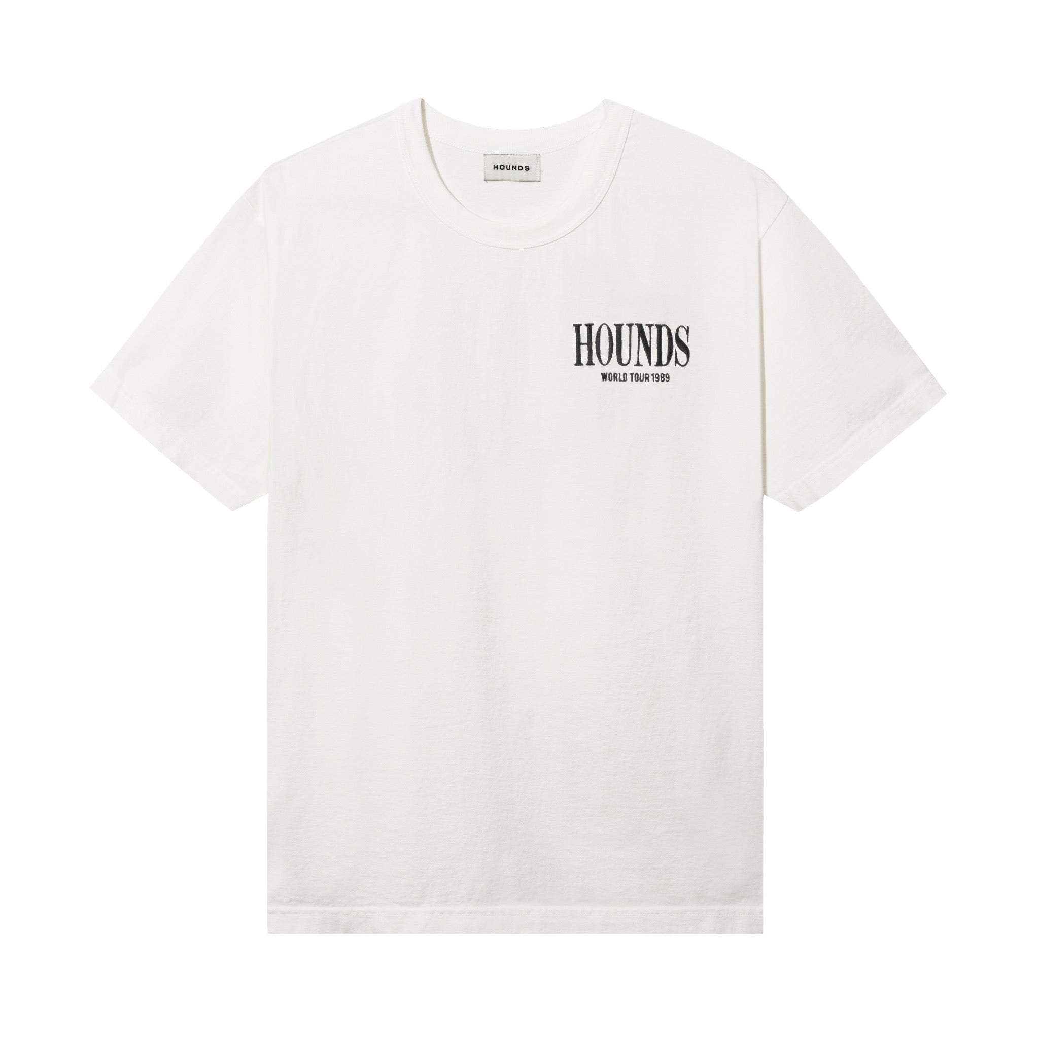 WORLD TOUR TEE - WASHED WHITE
