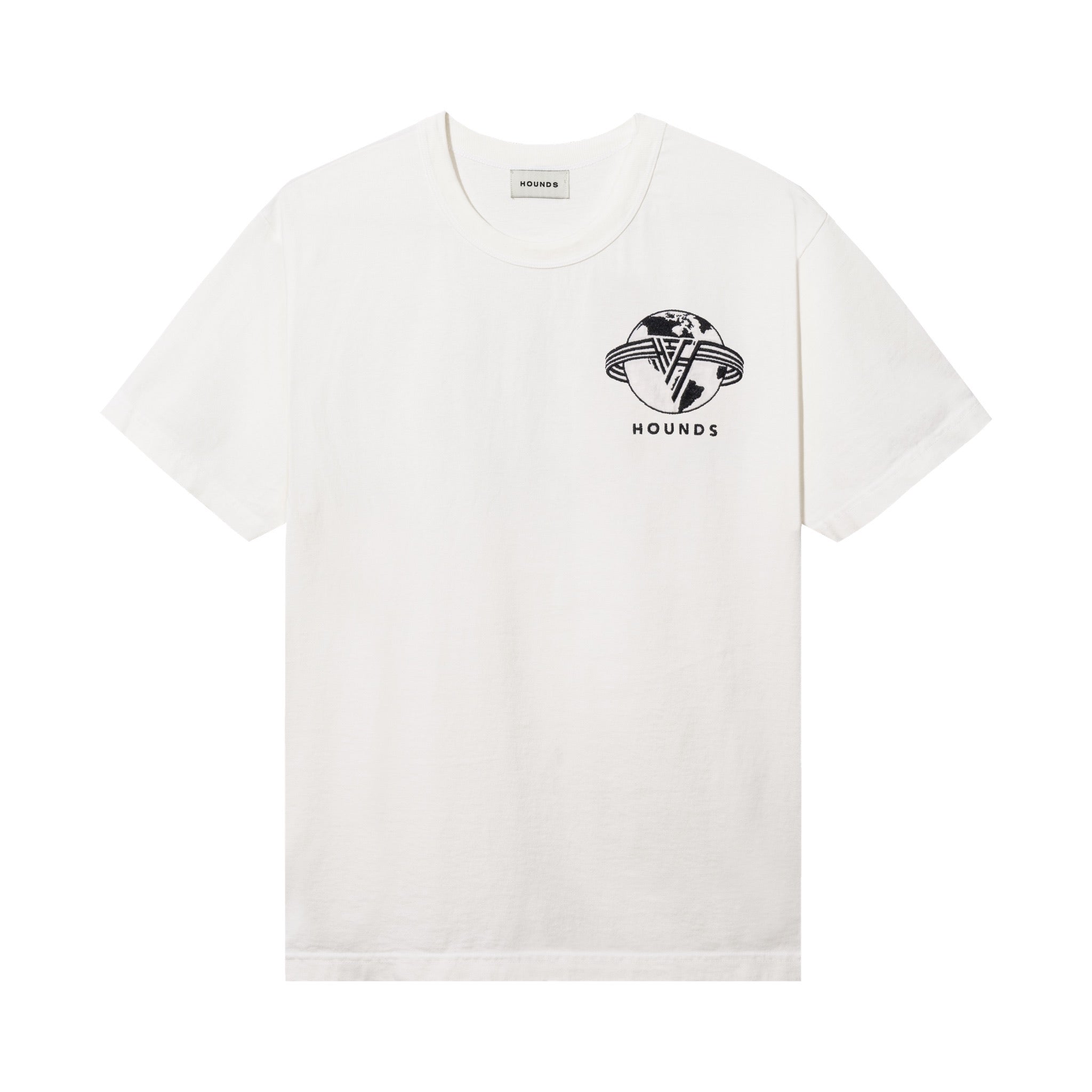 GLOBAL TEE - WASHED WHITE