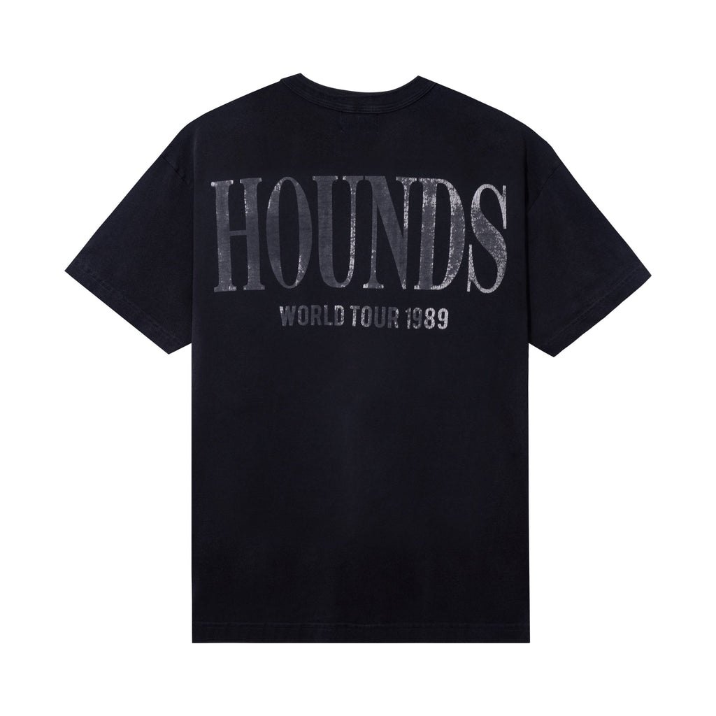 WORLD TOUR TEE - WASHED BLACK
