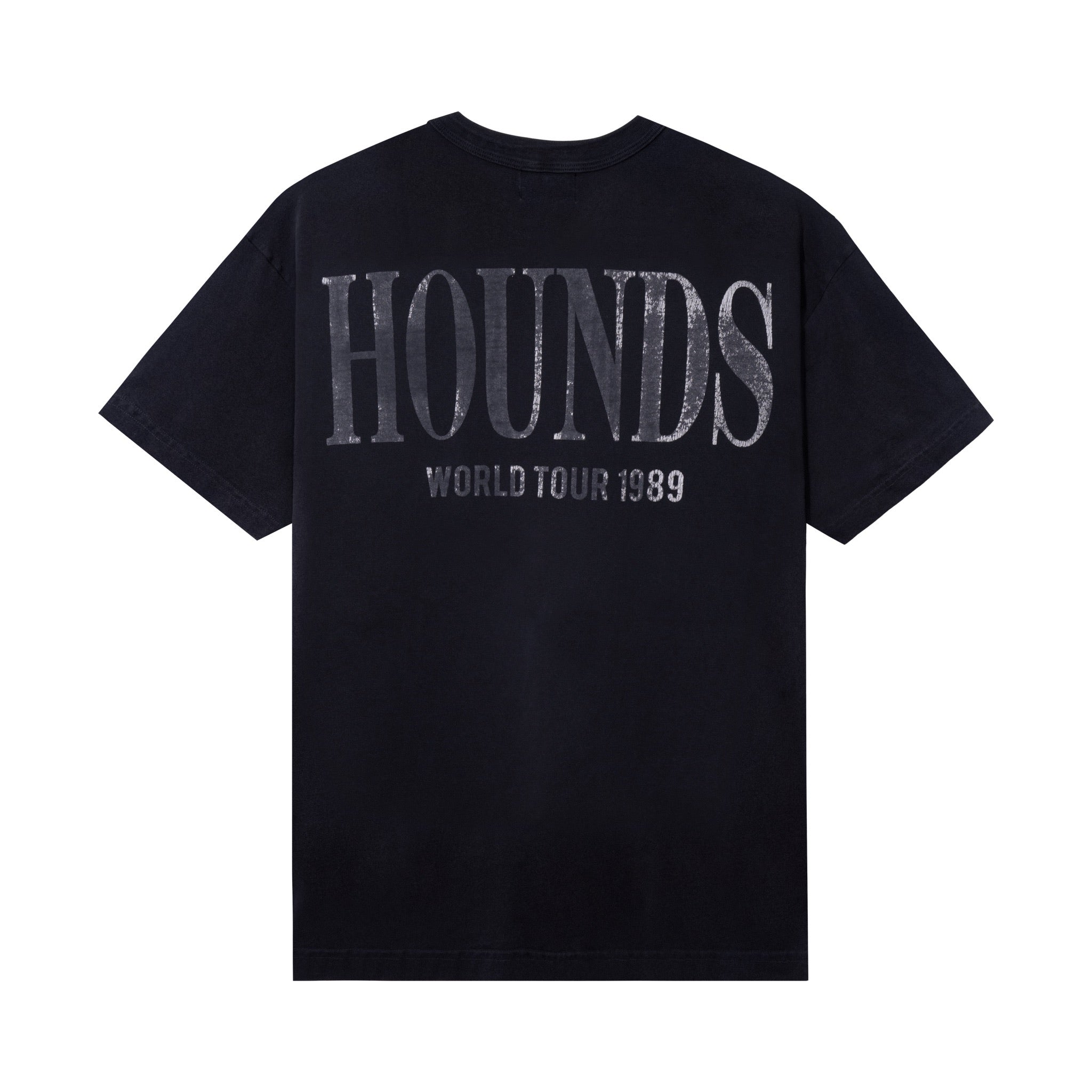WORLD TOUR TEE - WASHED BLACK