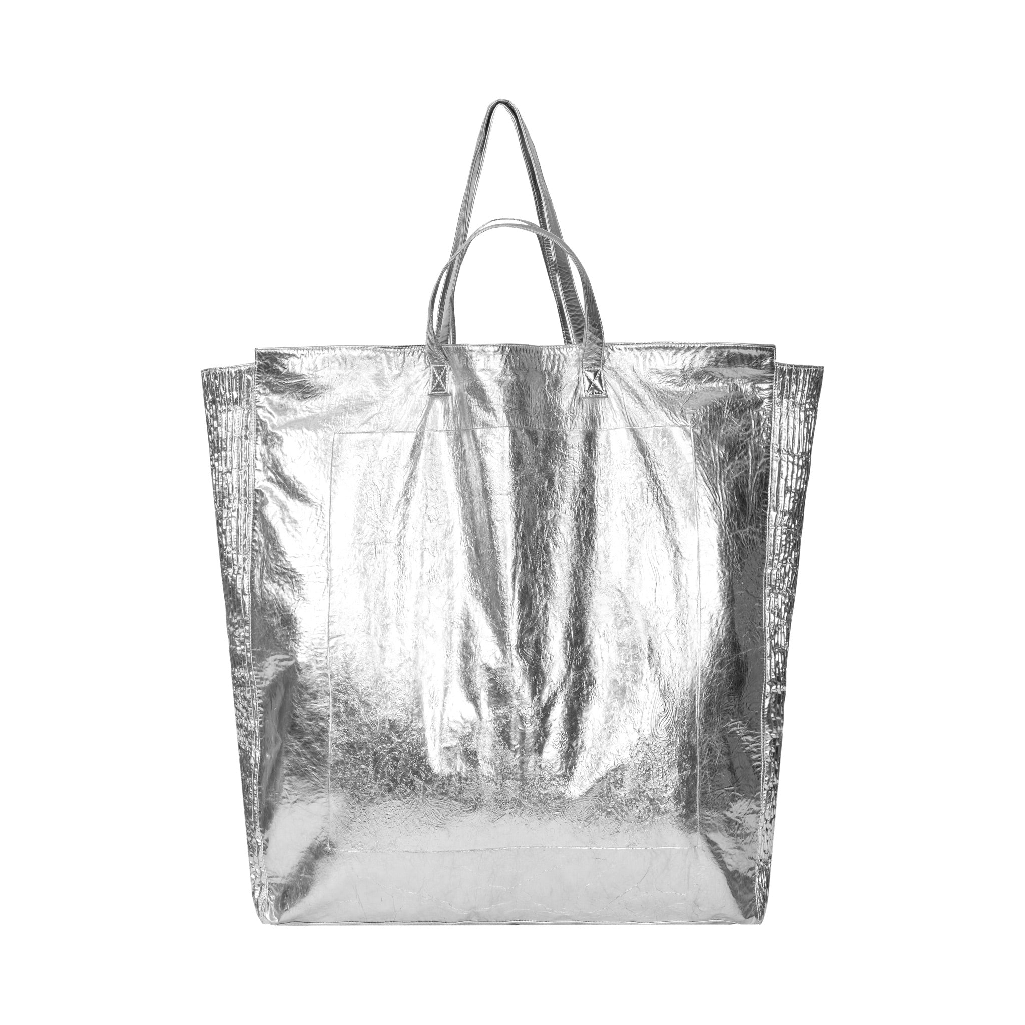 OVERSIZED TOTE BAG - CHROME
