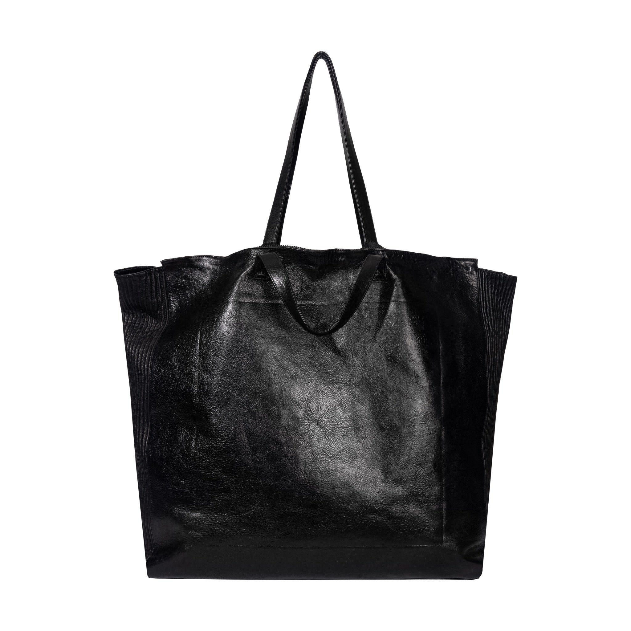 OVERSIZED TOTE BAG - BLACK