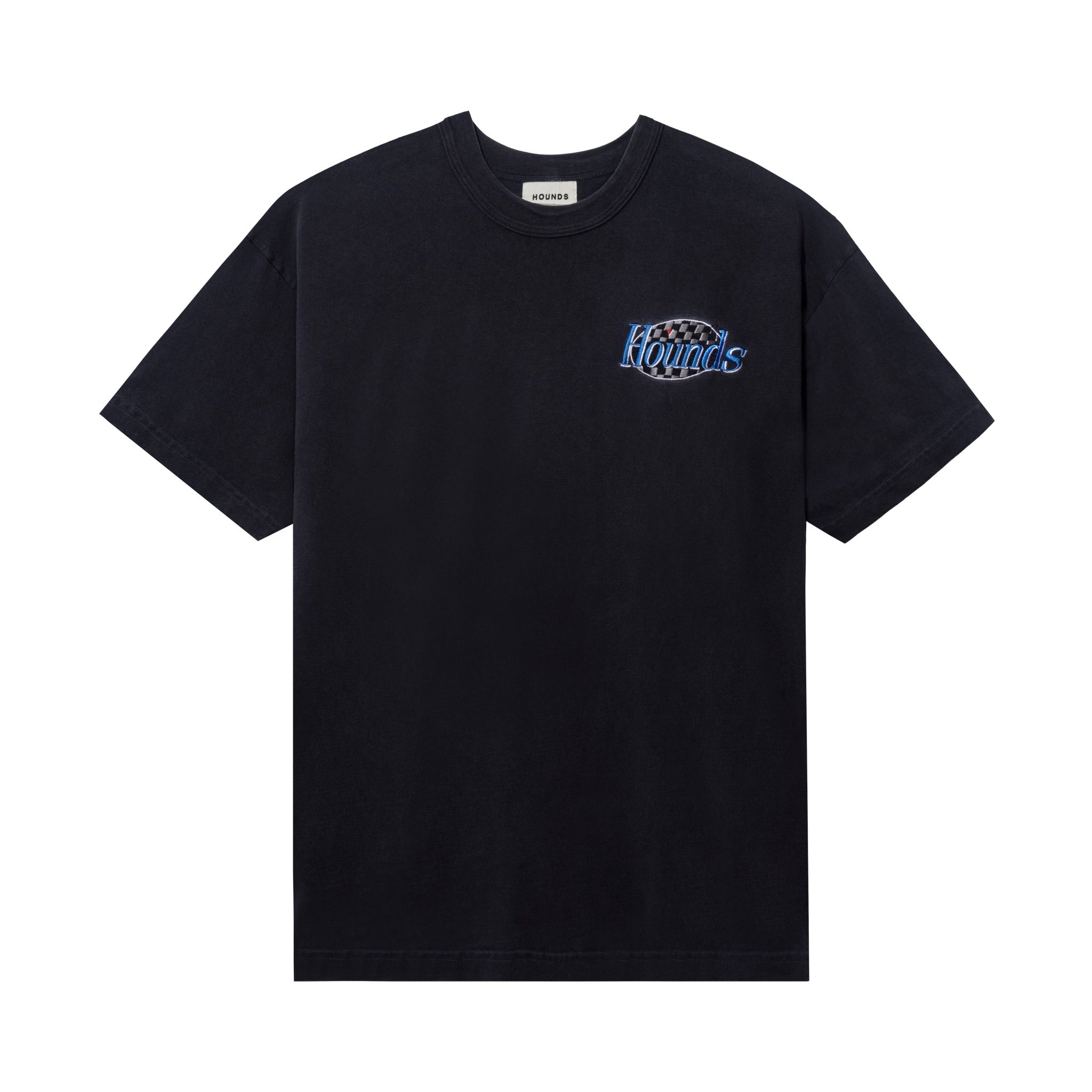 RACER TEE - WASHED BLACK